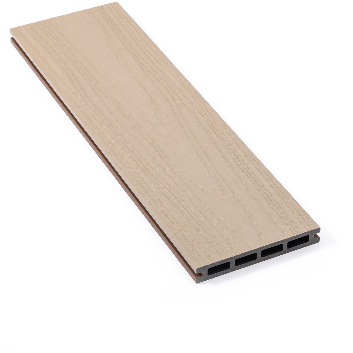 Composite Decking Boards - 3.6m - Light Beige - Premium Collection