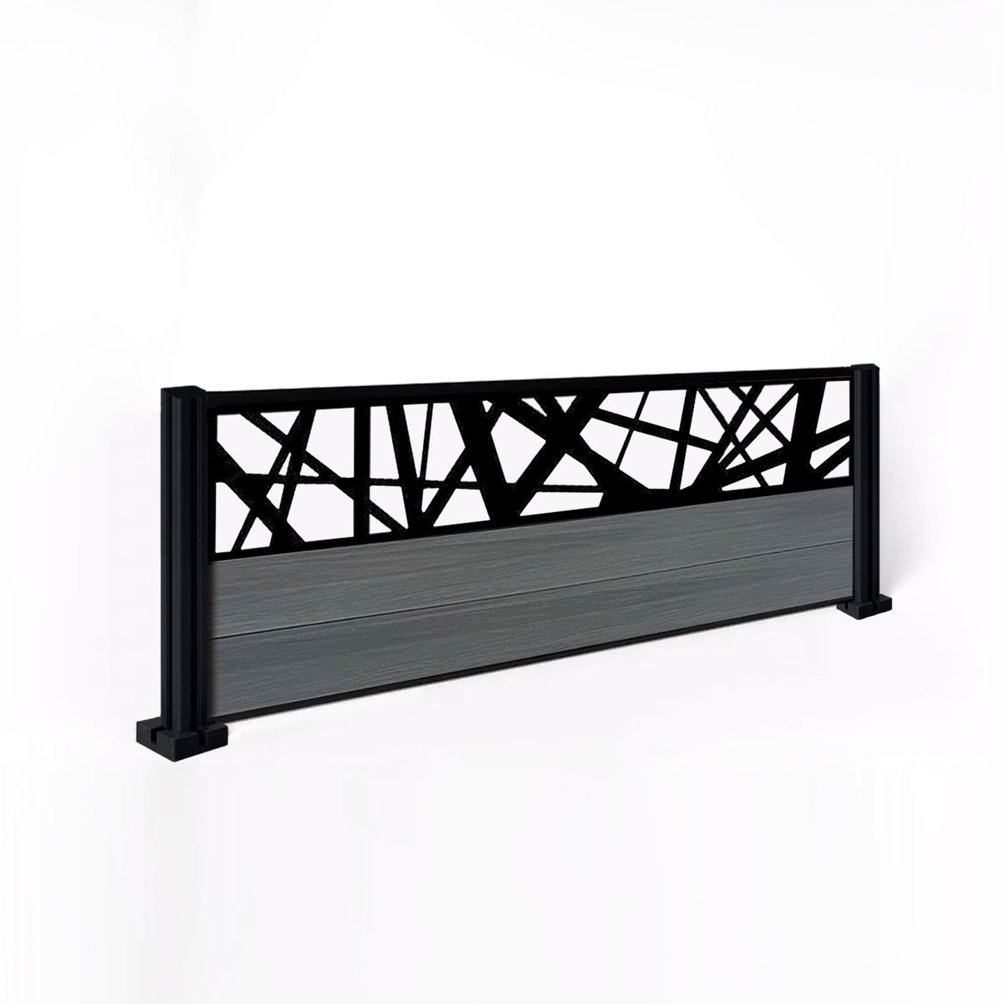 Composite Fence Kit - with Laser Trellis