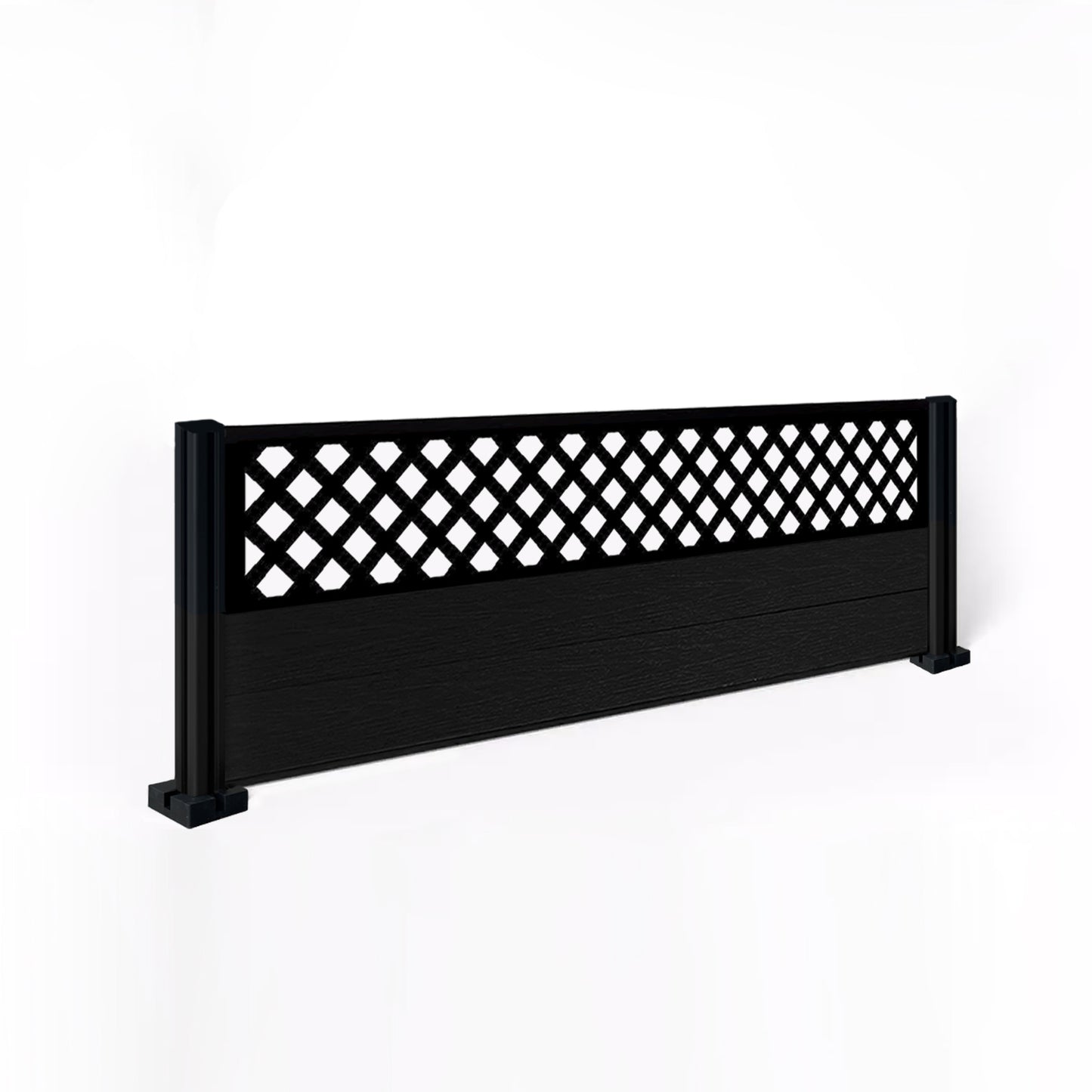 Composite Fence Kit - with Wave Trellis