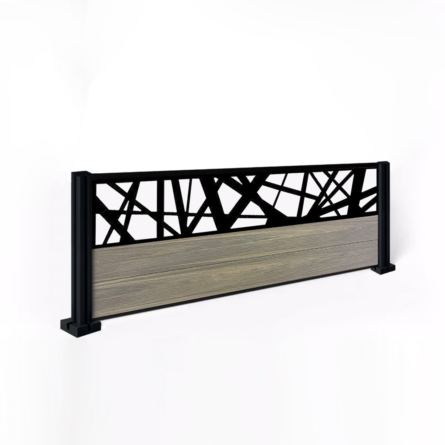 Composite Fence Kit - with Laser Trellis