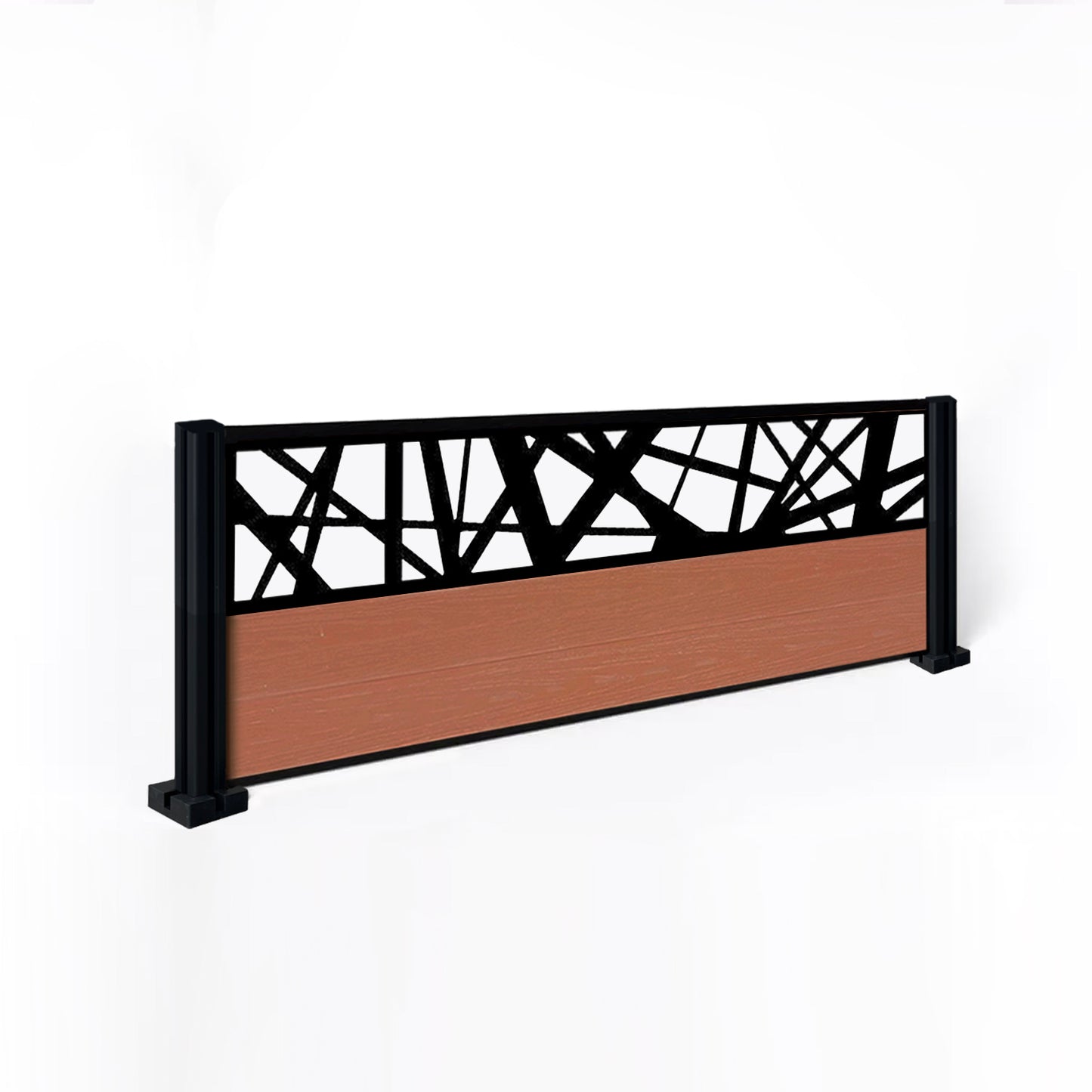 Composite Fence Kit - with Laser Trellis