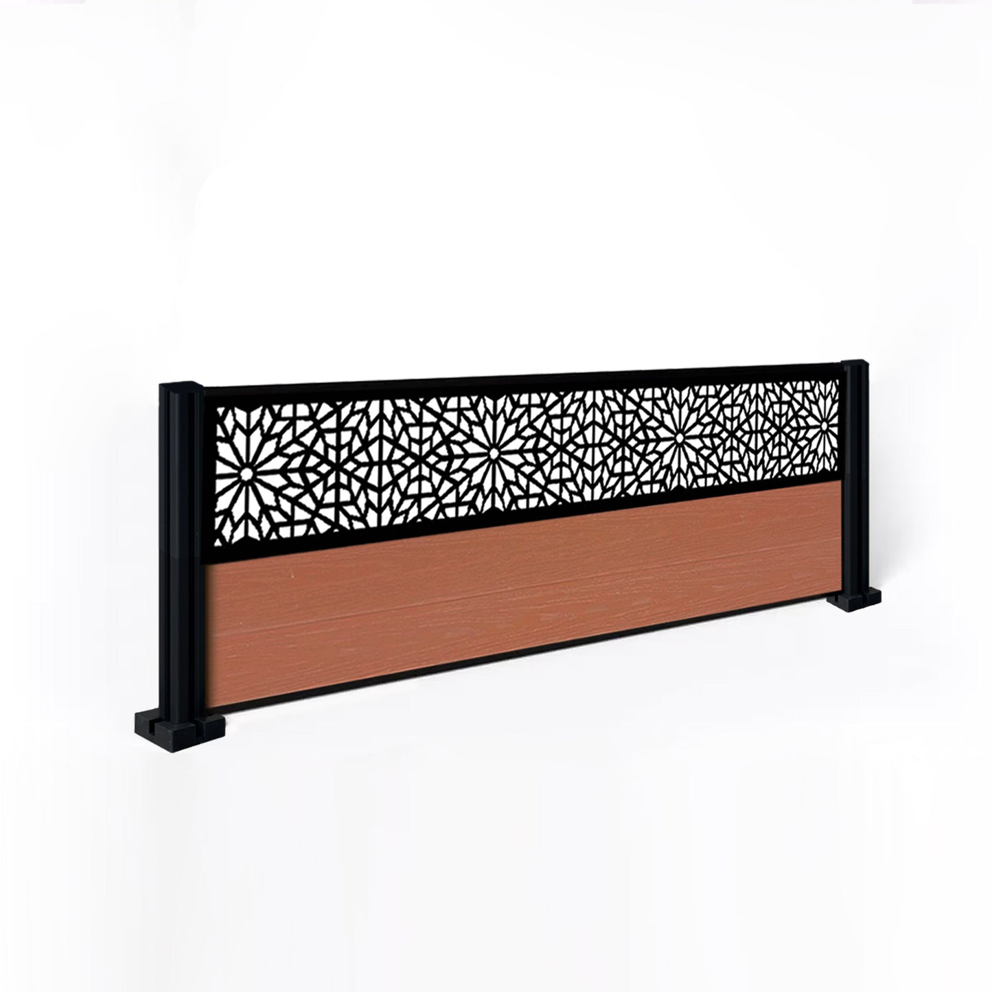 Composite Fence Kit - with Morocco Trellis