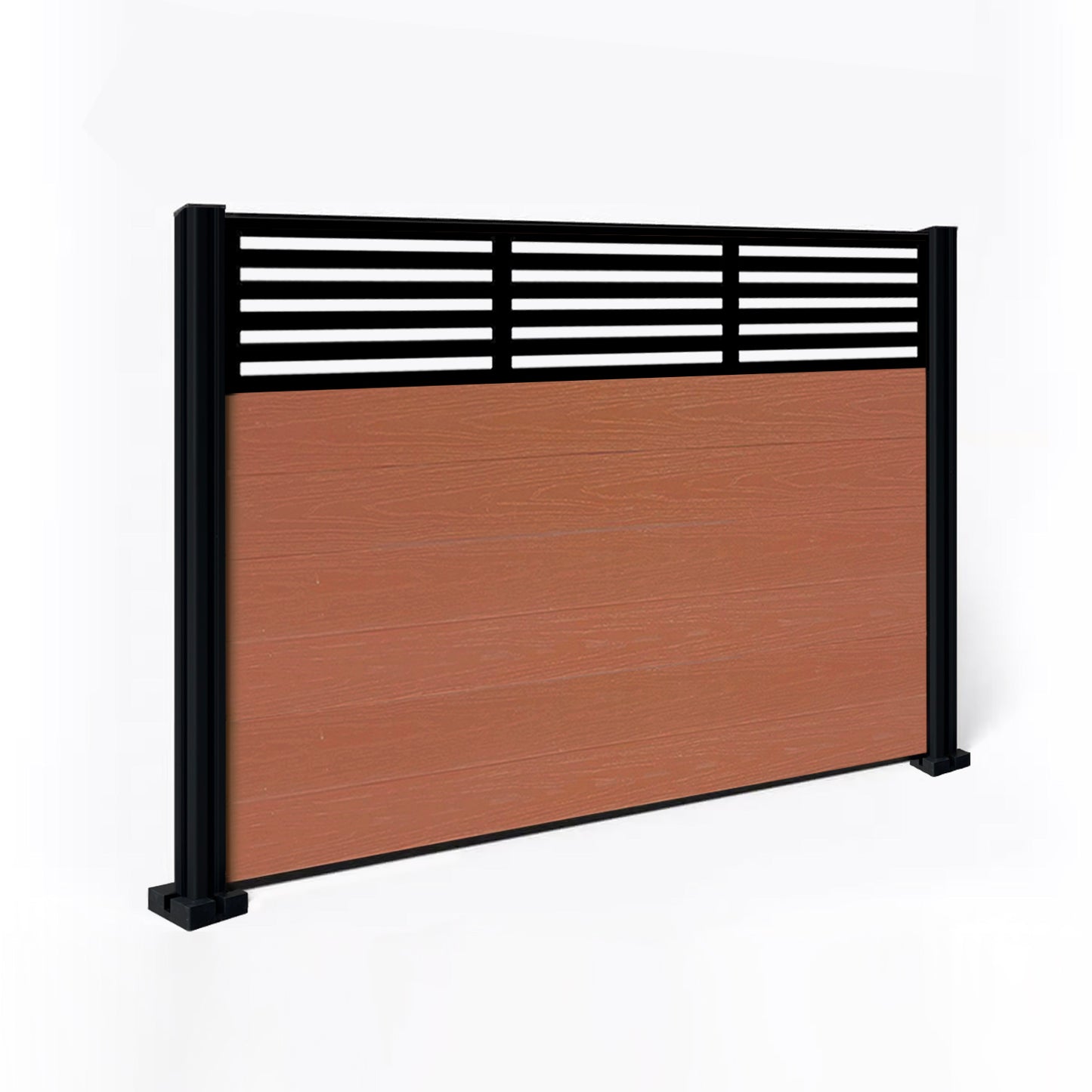Composite Fence Kit - with Slat Trellis