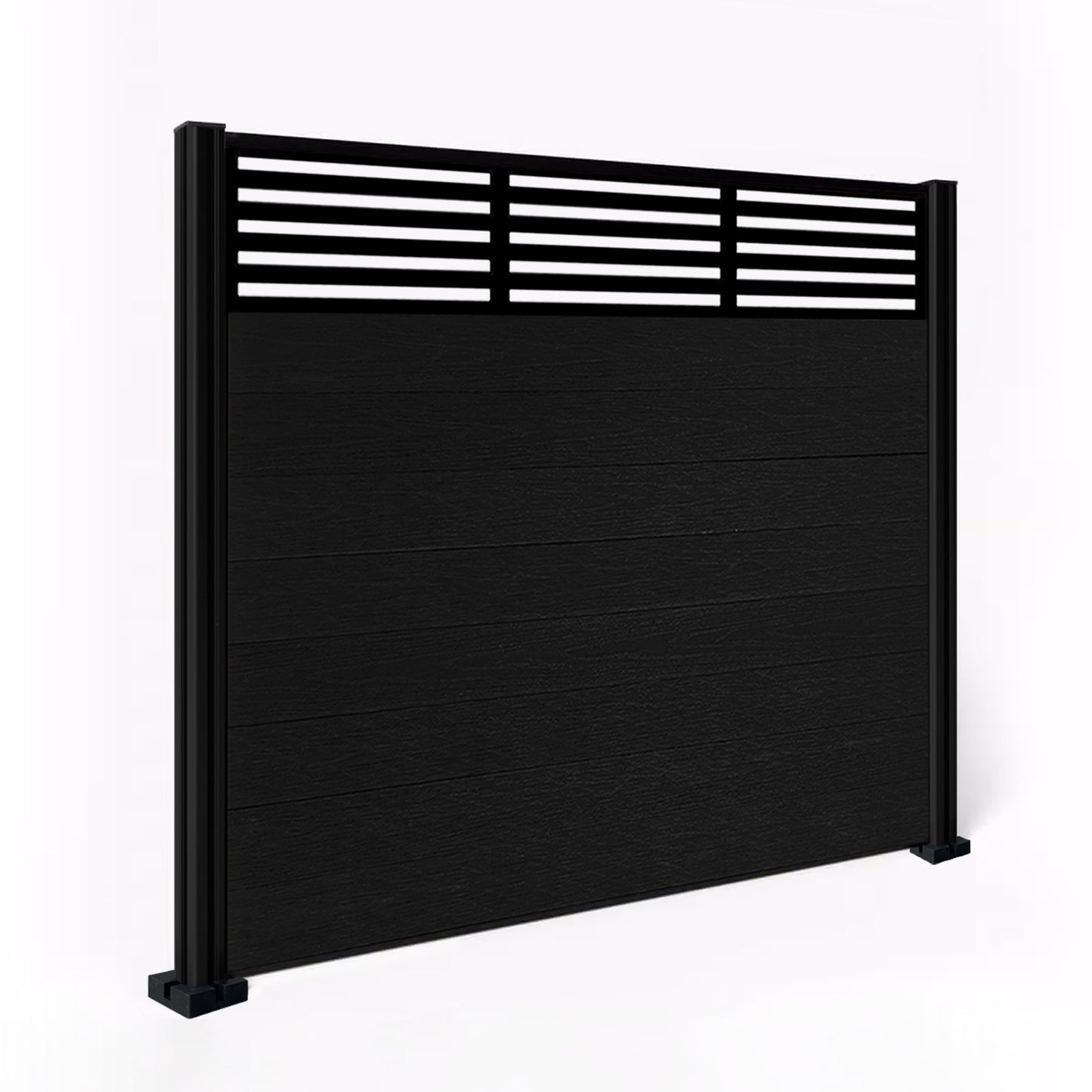 Composite Fence Kit - with Slat Trellis