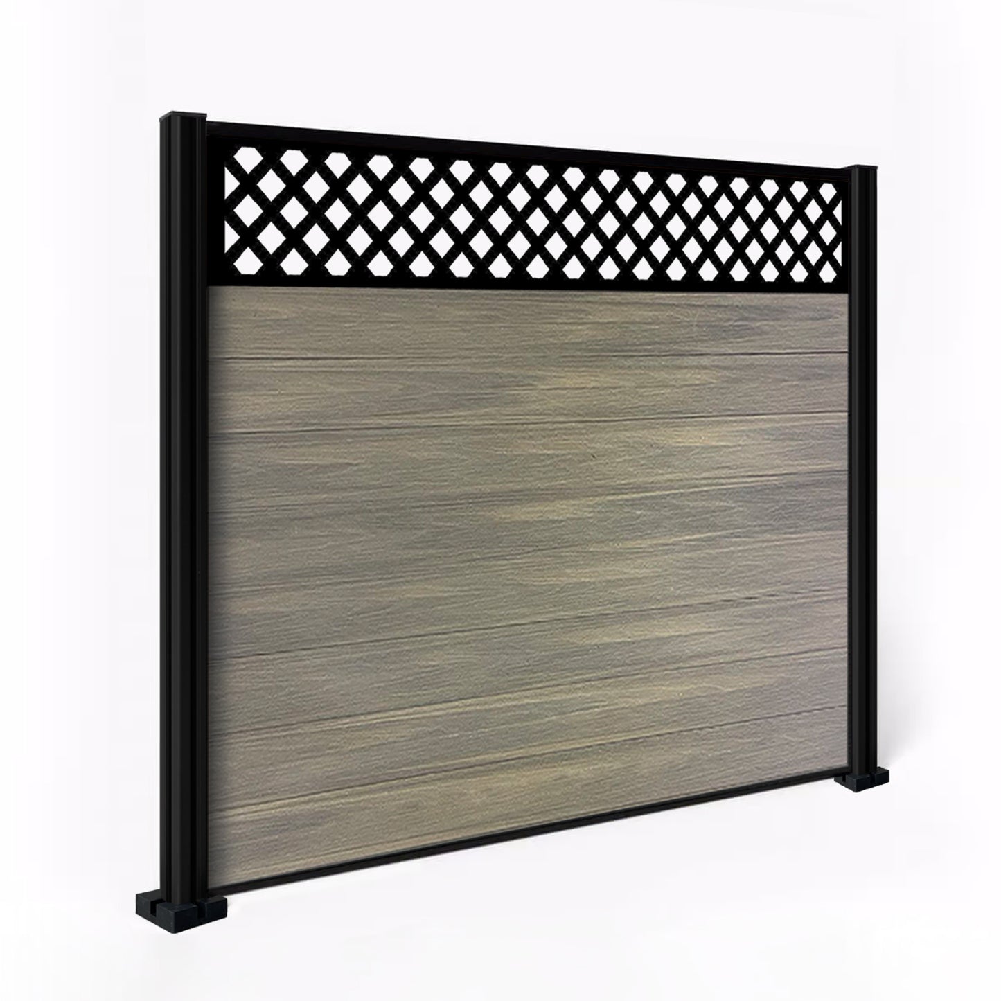 Composite Fence Kit - with Wave Trellis