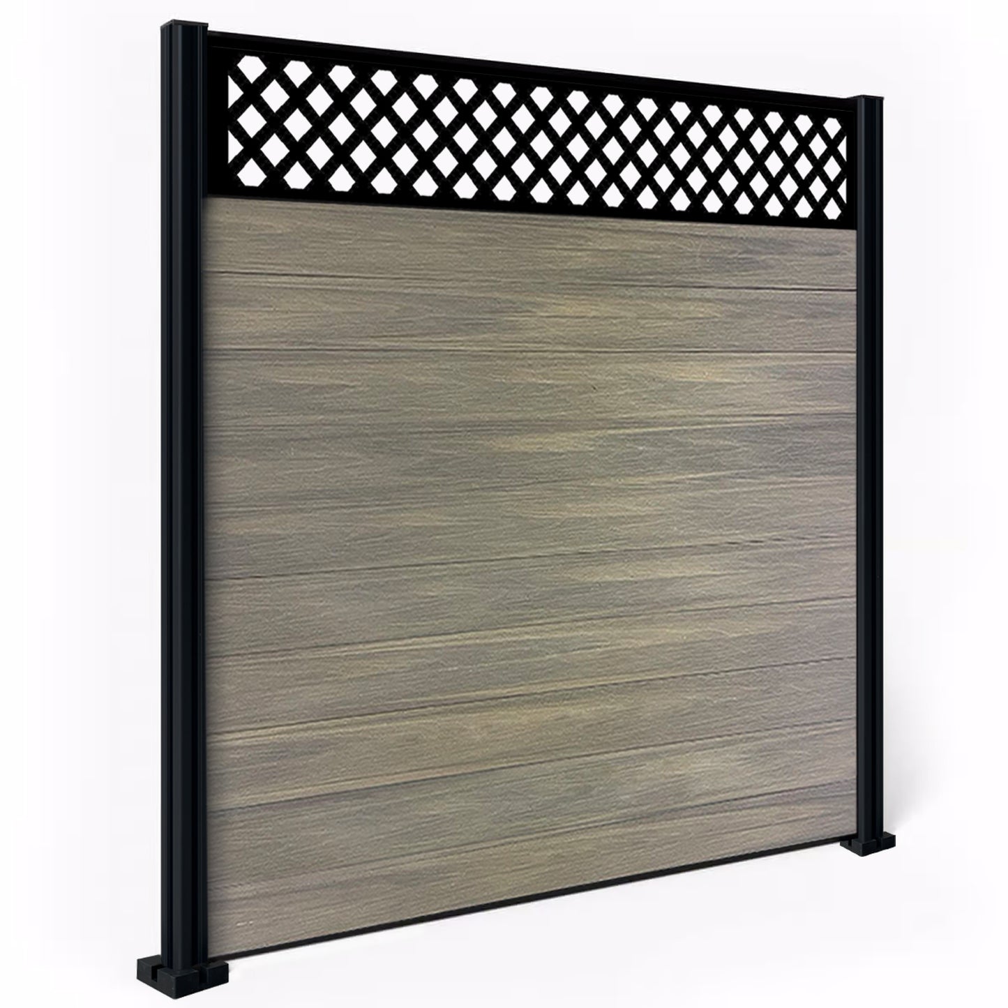 Composite Fence Kit - with Wave Trellis