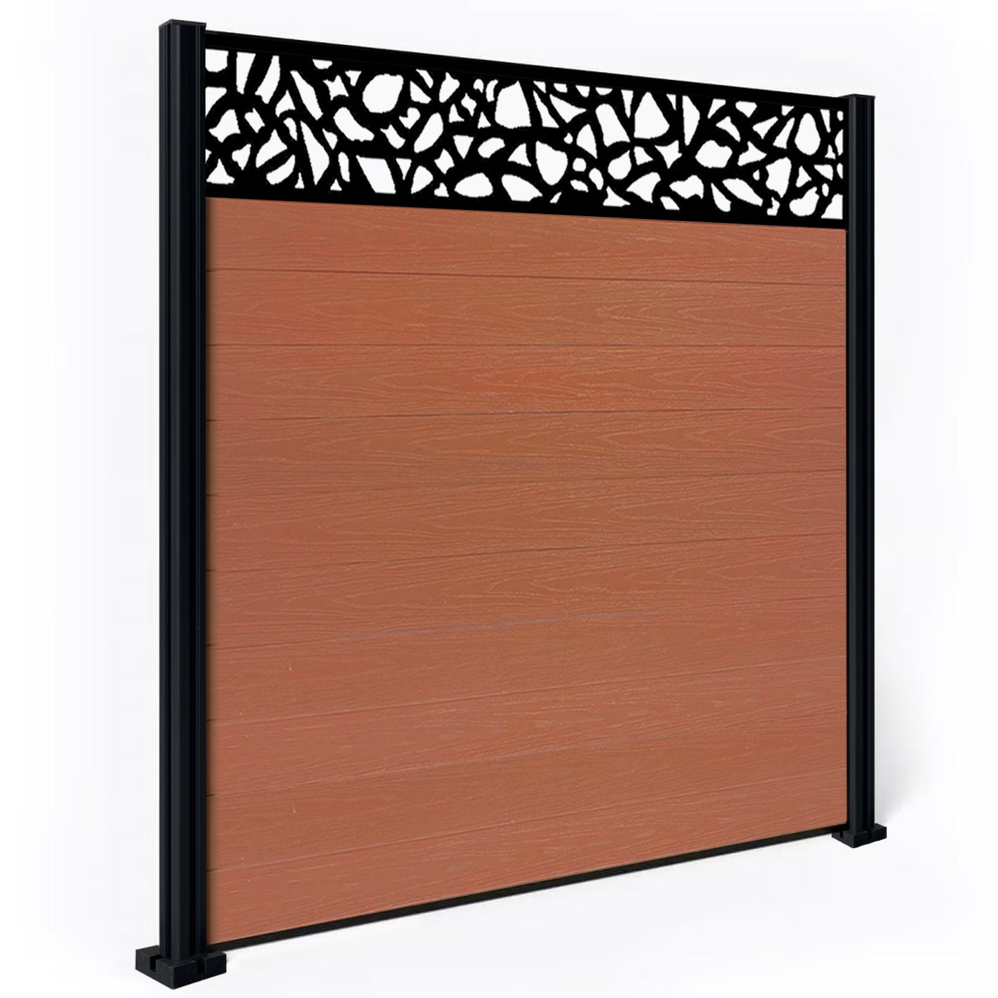Composite Fence Kit - with Pebble Trellis