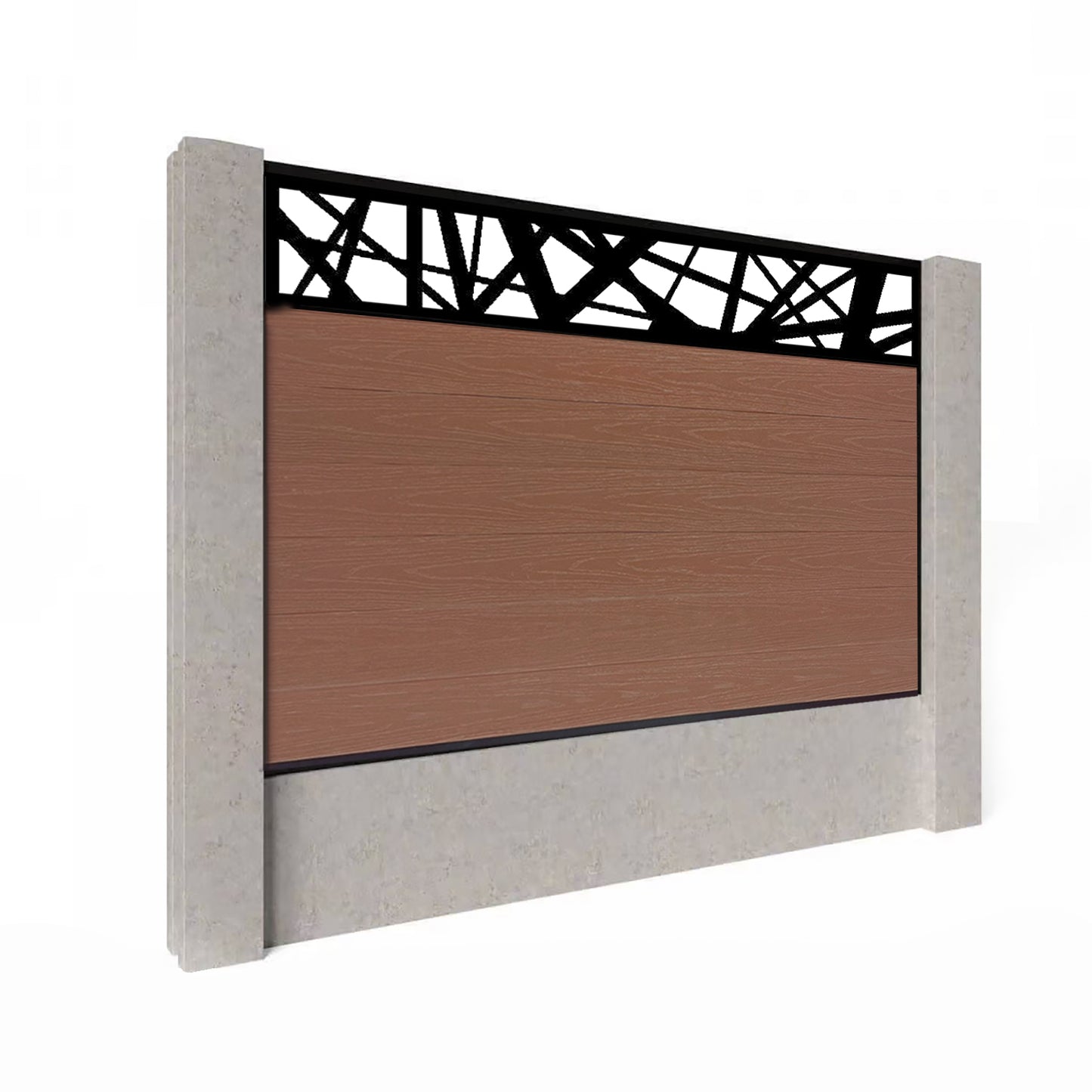 Composite Fence Kit - with Laser Trellis