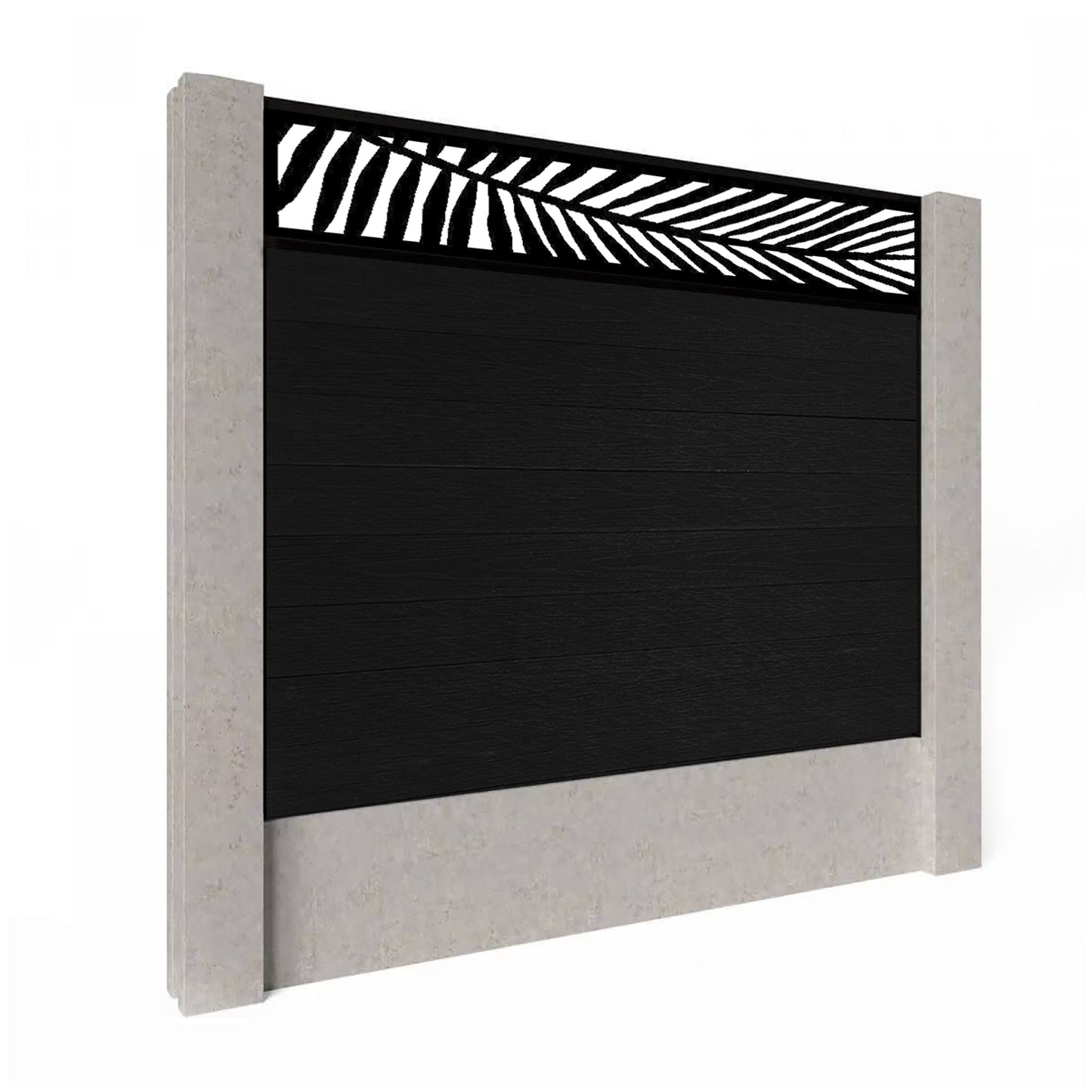 Composite Fence Kit - with Palm Trellis