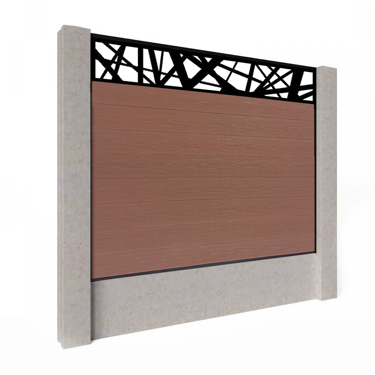 Composite Fence Kit - with Laser Trellis