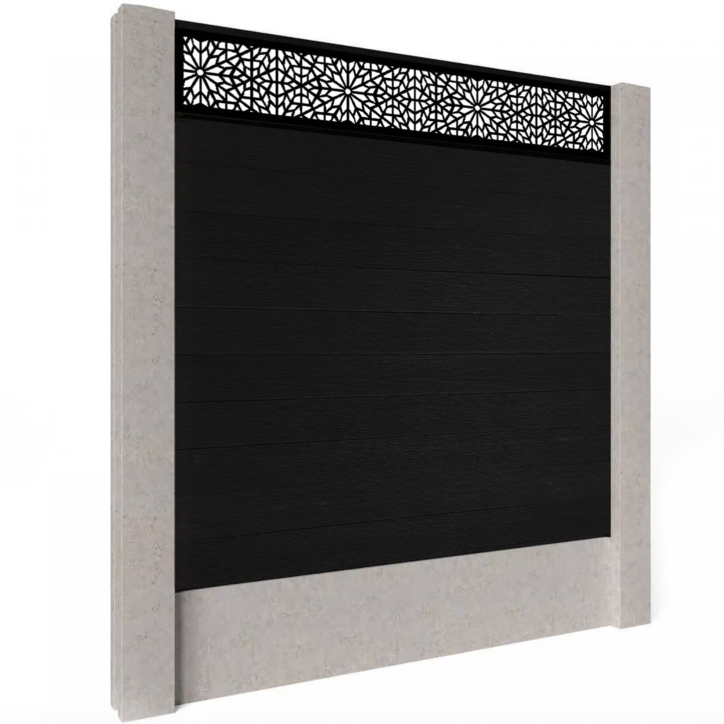 Composite Fence Kit - with Morocco Trellis
