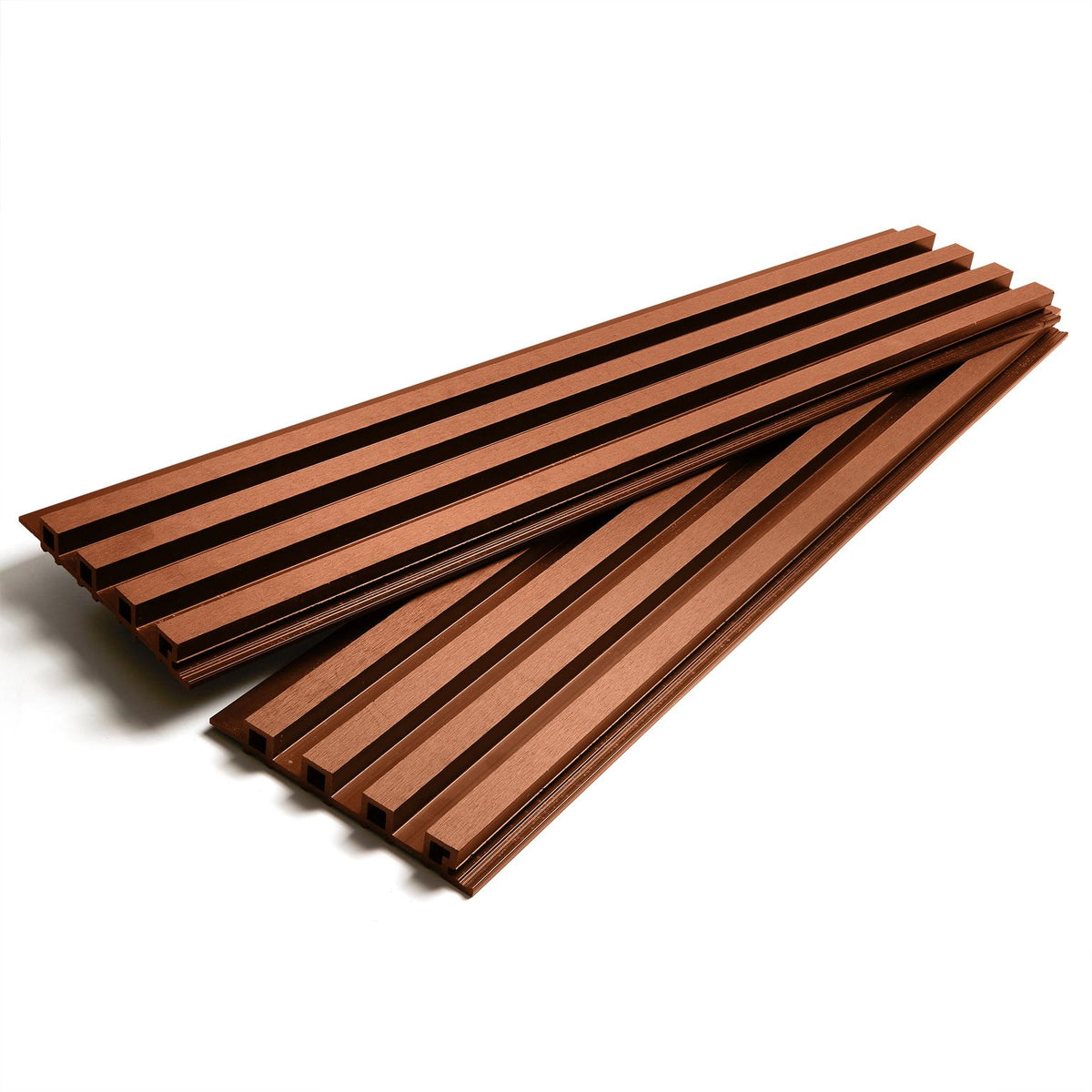 Slat Boards Rona 2.9m Exterior Slat Cladding Boards - Dark Brown – Easycomposite outlet