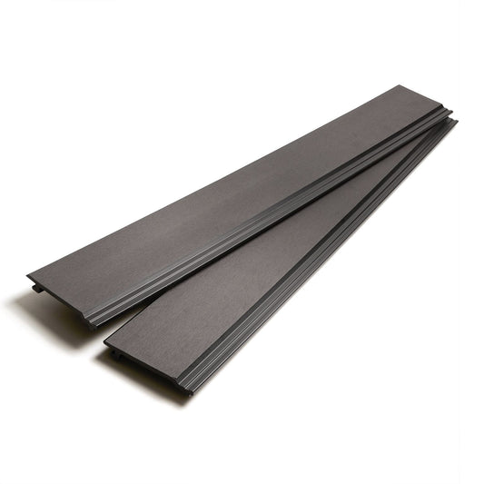 2.9m Exterior Shiplap Cladding Boards - Dark Grey