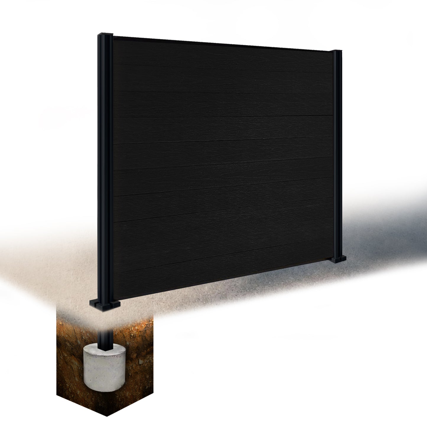 Composite Fence Kit - with all boards