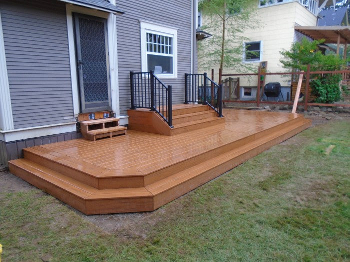 Composite Decking Kit with Light Weight Joist — Complete Durable Outdoor Decking System