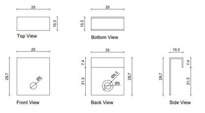 EasyComposite™ 60 pcs Composite Decking Starter Clips Hidden Fasteners Stainless Steel Fixings with Screws…